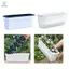 Chậu trồng cây hình chữ nhật Chậu trồng cây tự tưới chậu hoa Cửa sổ Chậu trồng cây Cấu trúc PP hiện đại với thiết kế tiết kiệm không gian Thích hợp cho ngoài trời trong nhà