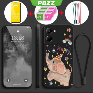 FOR ốp lưng Ốp cho realme C33 2022 5g realme 10 2022 4G realme C55 NFC C55 5g Ốp điện thoại Ốp mềm Ốp silicon lỏng chống sốc thiết kế mới hình con voi hoạt hình thẩm mỹ ytmyhxx01