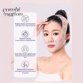 (TFT) Chin Cheek Giảm Béo Băng V Shaper V Line Nâng Mặt nạ Nâng Cơ Mặt Chống Nhăn Dây Đeo Mặt nạ Ngủ Làm Đẹp Sức Khỏe MỚI