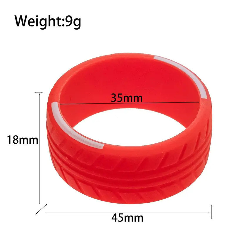 Vỏ Vô Lăng Silicon Cho Máy Phát RC - Tay Cầm Đa Năng Cho Futaba NB4, 7PX, Traxxas TQi, Sanwa - Chống Trơn Trượt & Thoải Mái