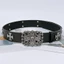 XGB Đen Punk Rock Thắt Lưng Unisex Thiết Kế 3 Chiều Rộng 8cm Trang Trí Eo Hoàn Hảo Cho Mặc Hàng Ngày Và Tiệc