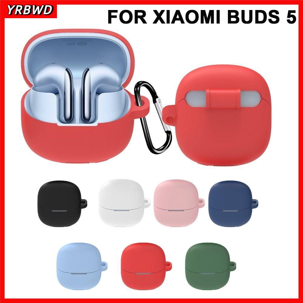 Bảo vệ YRBWD, Phụ kiện tai nghe Vỏ bảo vệ silicon, Mềm chống trầy xước có móc Vỏ chống sốc cho Buds 5