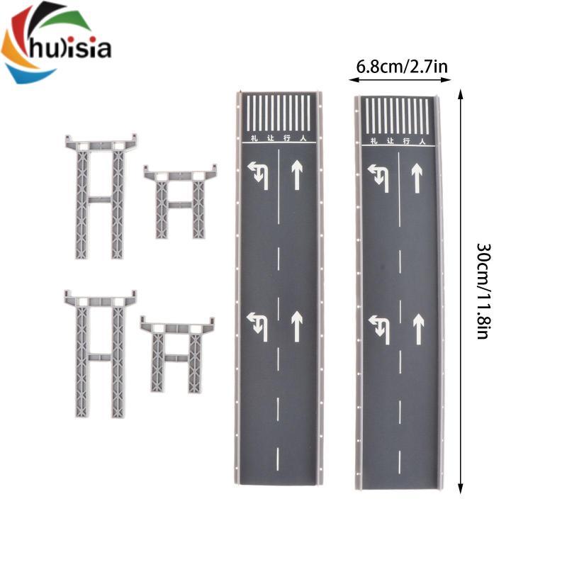 Chalisia 1: 150 Mô Hình Đường Bộ Ô Tô Cầu Thang Mô Hình Bố Trí Sáng Tạo Mô Phỏng Đường Thu Nhỏ