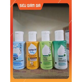 1 Thùng 48 Chai Sữa tắm cho bé Lac ta cyd Giảm rôm sảy hăm kẽ dưỡng da cho bé Chai 60ml