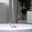 Aquarium Fisherman Statue Metal Fishing Decor Indoor Sculptures for Birthday Garden Mantel Patio Desk Christmas gelhvn