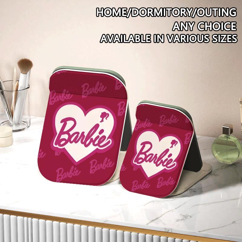 Barbie màu tím đậm Gương Trang Điểm Gập Đa Năng, Phù Hợp Dùng Văn Phòng Du Lịch