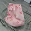 Bộ quần dài heo hồng+ mix áo CROPTOP hình CON CÚ in nguuc --CHANG3158