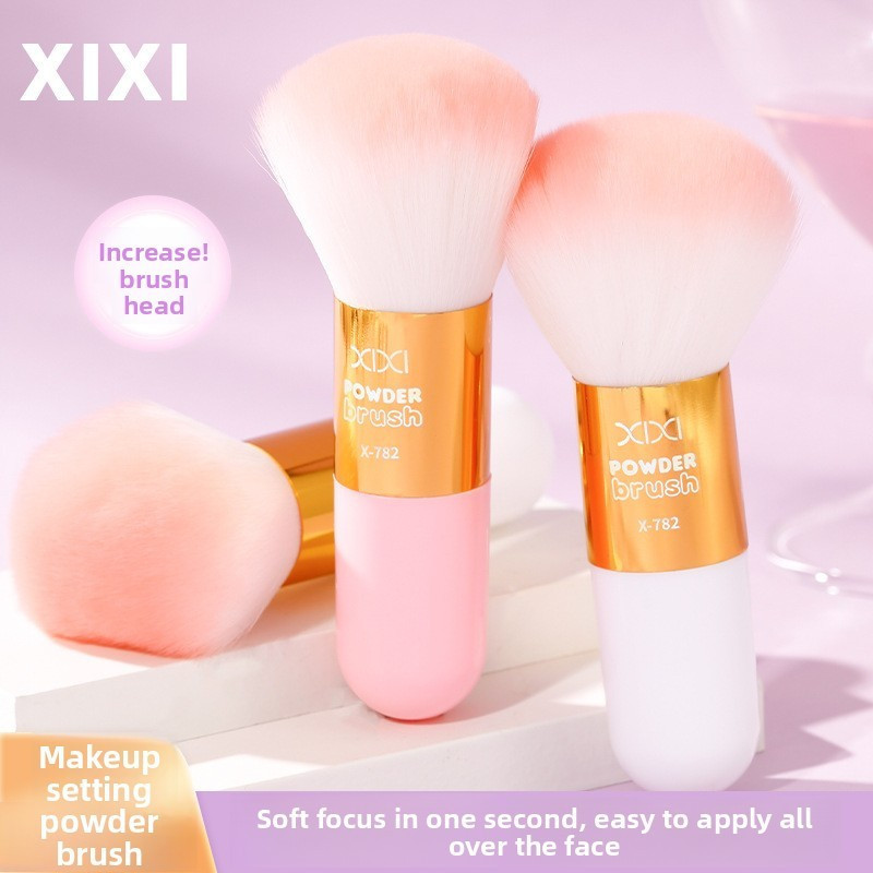 XIXI X782 Cọ Phủ Phấn Lông Mềm, Cọ Trang Điểm Tán Phấn Mịn, Dễ Blend, Nhẹ Nhàng Cho Người Mới