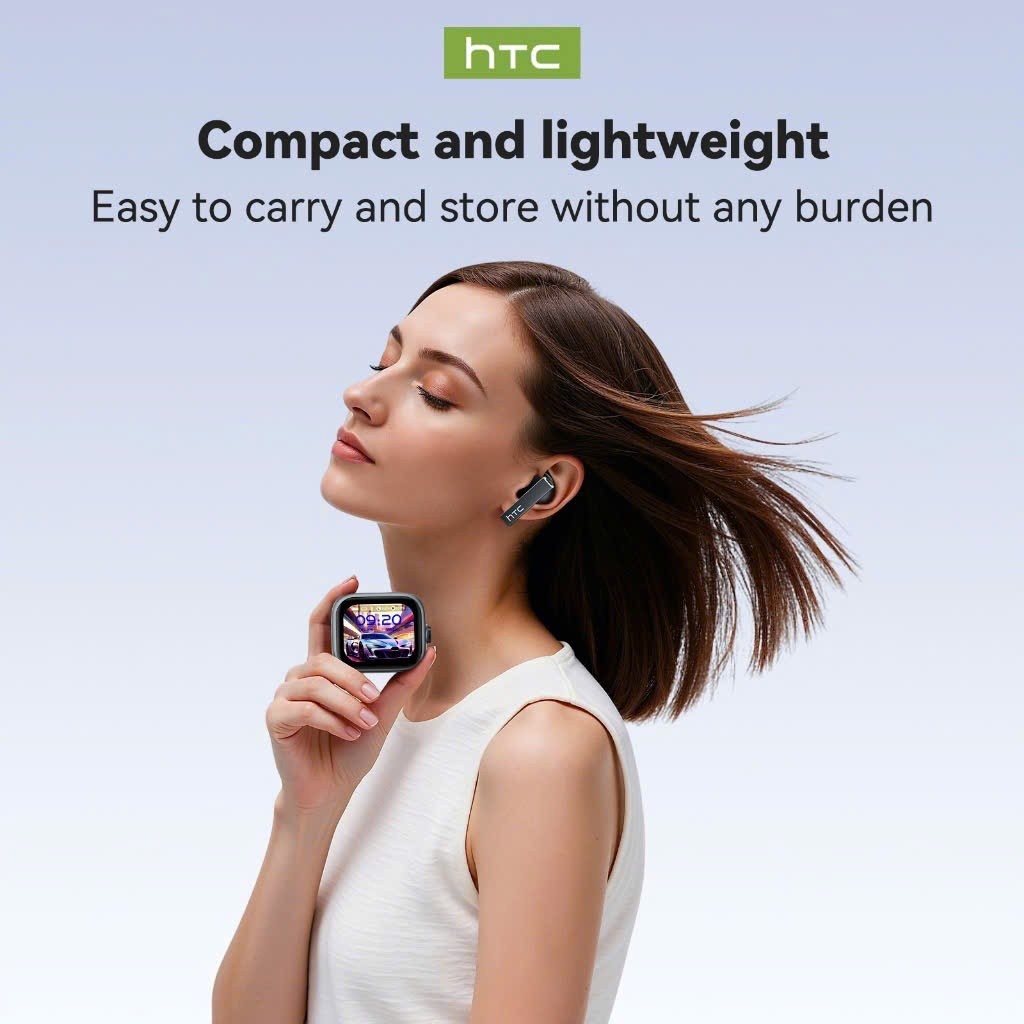 [HỎA TỐC HCM] Tai Nghe True Wireless Phiên dịch 134 ngôn ngữ HTC NE40 | Có màn hình LED Tiếng Việt | Nút vặn | BigBuy360 - bigbuy360.vn
