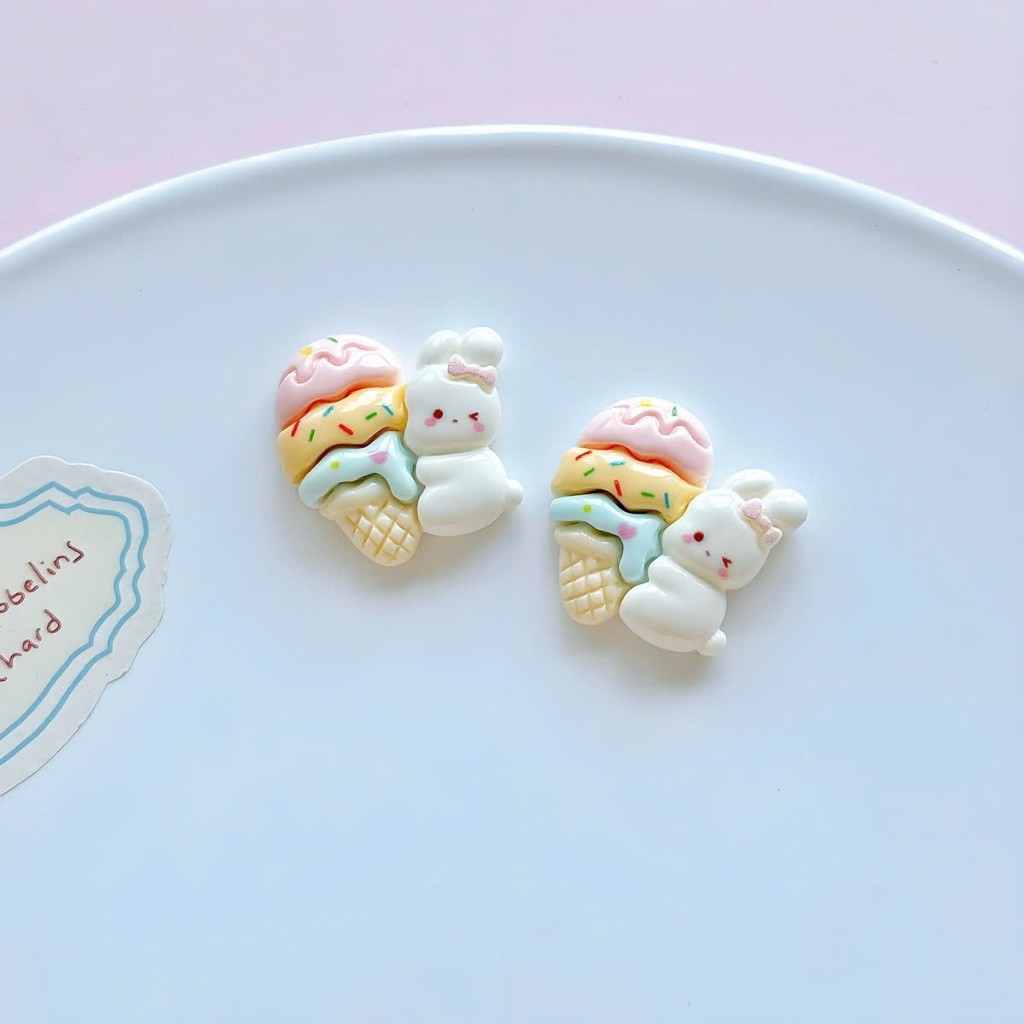 Set Charm Hello Kitty Hồng Bánh Ngọt Cute Mini – Charm Mèo Kitty Kem Dâu Kawaii Dễ Thương Trang Trí Dép Hot Trend