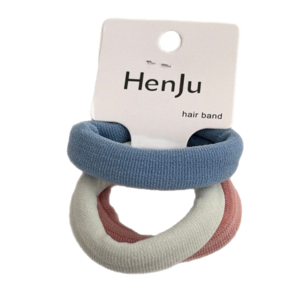 3 cái / bộ Dây buộc tóc có độ đàn hồi cao Dây cao su
