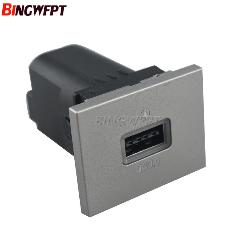HL PD Type-C USB Ổ cắm sạc nhanh Bộ chuyển đổi sạc nhanh QC3.0 Công tắc ổ cắm điện cho Ford Focus 2 Mk2 2009 2010 2011