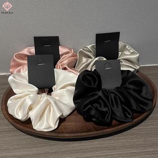 <![PCW-T] Dây buộc tóc satin ruột lớn, thiết kế nơ to thời trang