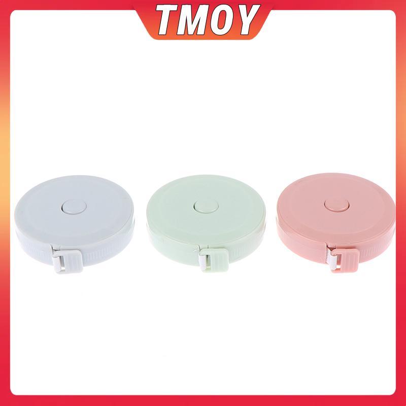 TMOY 1 Máy Tính 2m Thước Băng Di Động Có Thể Thu Vào Thước Trẻ Em Thước Chiều Cao Cuộn Băng TMOY