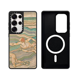 Từ Nghệ Thuật Rừng Hoàng Hôn Gương Cứng Phone Case Dành Cho Samsung Galaxy S26 25 24 23 UItra S26 25 24 23 Plus Vỏ Bảo Vệ Chống Sốc