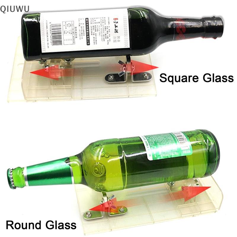 QIUWU Máy cắt chai thủy tinh đa chức năng Thủ công Tái chế Máy cắt dụng cụ DIY.