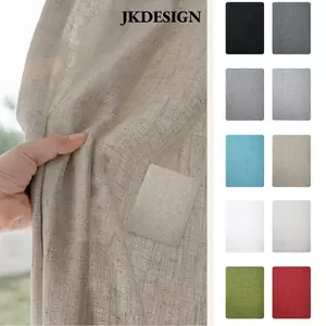 JKDESIGN - Miếng vá sofa, miếng dán tự dính đa năng và vải lanh đa màu, bền bỉ, dễ sử dụng cho ghế ngồi ô tô