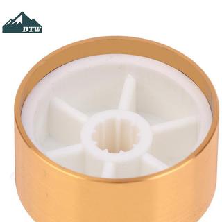 DTW 25x13MM Hợp Kim Nhôm Quay Mã Hóa Công Tắc Trục Lỗ 6MM Điện Áp Núm Khuếch Đại Âm Thanh Bộ Tổng Hợp Núm Điều Khiển Âm Lượng Thể Thao