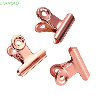 DAMAO 6 Kẹp Kim Loại Tròn 50mm 31mm 22mm Nhiều Màu Chất Lượng Cao Đánh Dấu Trang Kẹp Ảnh Trường Học Đồ Dùng Văn Phòng Văn Phòng Phẩm Sinh Viên Chất Kết Dính Kẹp