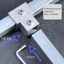 Yoo Square Cố Định Khớp Lưu Trữ Giá Kết Nối Hợp Kim Nhôm Khớp Phụ Kiện Kết Nối Dây Dễ Dàng Lắp Đặt