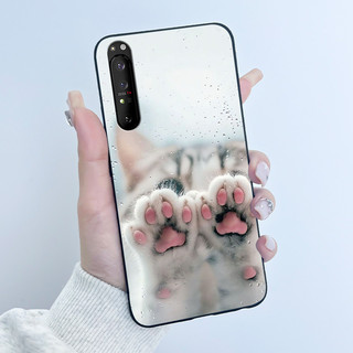 Ốp điện thoại cho Sony Xperia 1 II XQ-AT51 XQ-AT52 1 III XQ-BC62 XQ-BC72 XQ-BC52 Ốp điện thoại silicon mềm mờ mát dễ thương sang trọng thẩm mỹ