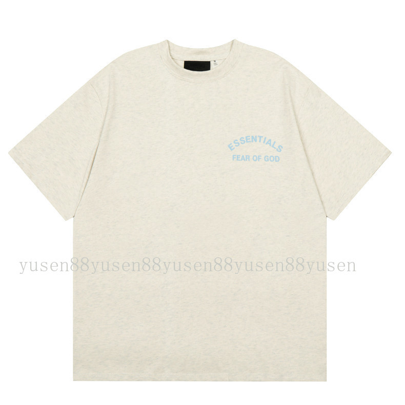 Áo thun nam nữ tay ngắn chất cotton thoáng khí, dây rời, phong cách đường phố thời thượng