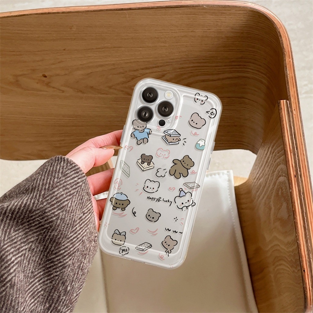 Ốp Lưng Cho IPhone 17 14 16 15 13 11 12 Pro Max 7 Plus XS Max 8 15 Plus XR X 6s 6 Plus AIR SE 2020 Bút chì màu Shin-chan