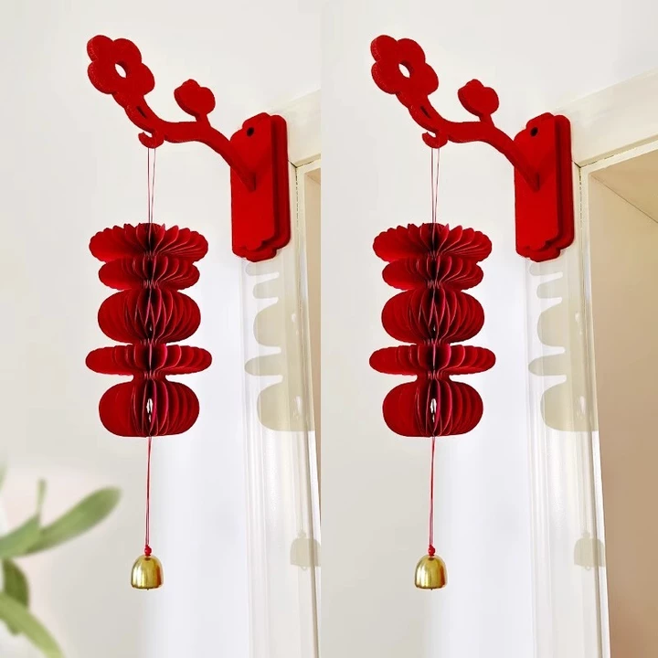 Trang Trí Đám Cưới Cửa Phòng Nhân Vật Hạnh Phúc Đèn Lồng Mặt Dây Chuyền Trang Trí Phòng Cưới Phòng Khách Phòng Ngủ Cửa Miếng Dán Mặt Dây Chuyền Đồ Dùng Lễ Hội XWND