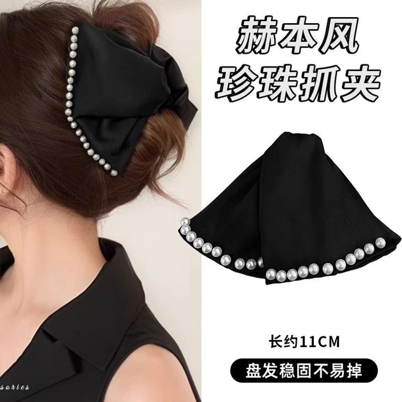 Kẹp tóc phong cách Hepburn LUCE, phù hợp với nón và nơ đầu cá mập