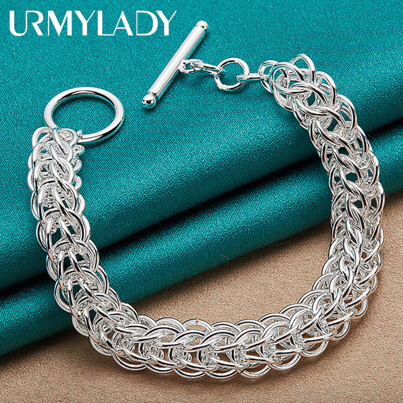 URMYLADY Vòng Tay Bạc 925 Phù Hợp Thời Trang Tiệc Cưới