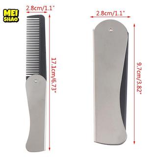 MeiShao Di Động Lược Chải Tóc Có Thể Gập Lại Massage Lược Tóc Gấp Dụng Cụ Làm Tóc