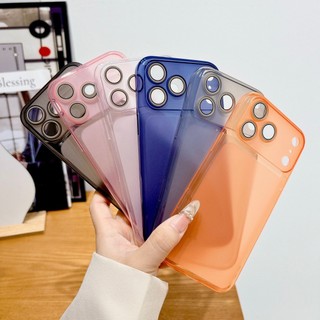 Tức thì 17 cửa sổ lớn 2.0 siêu mỏng thích hợp cho vỏ điện thoại iP16 Pro Apple 14 / 15 có màng ống kính 12 mềm 13