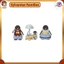 Sylvanian Families Doll 【Penguin Family】 FS-45 Certified, for ages 3 and up, Toy Dollhouse, EPOCH