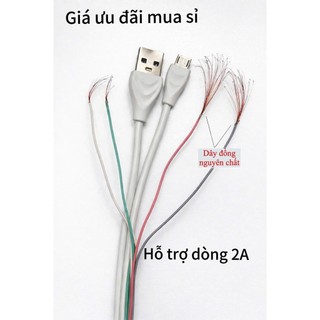 Cáp Micro USB Bền Bỉ - Hỗ Trợ Dòng 2A, Chất Lượng Cao