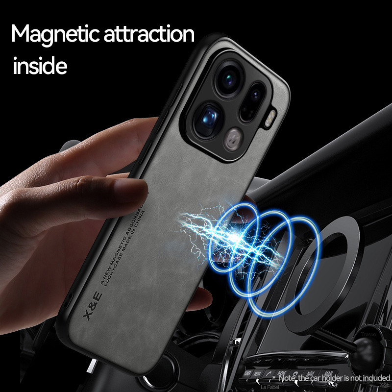 Dành cho OPPO Find X9 / X9 Pro Vỏ TPU mềm sang trọng mới Vỏ da chống sốc