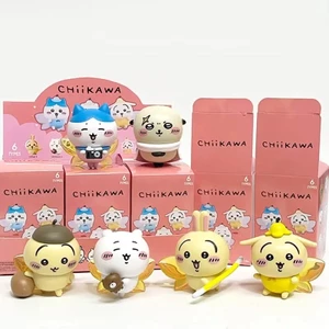 6 Cái / lốc Chiikawa Happy Partner Series Nhân Vật Hành Động Trang Trí Nội Thất Ô Tô Đồ Chơi Phụ Kiện Ô Tô Mô Hình Búp Bê Trẻ Em Trang Trí Bàn Làm Việc