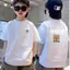 kho sẵn cổ tròn unisex size 3-14 hình in Áo thun COD2025