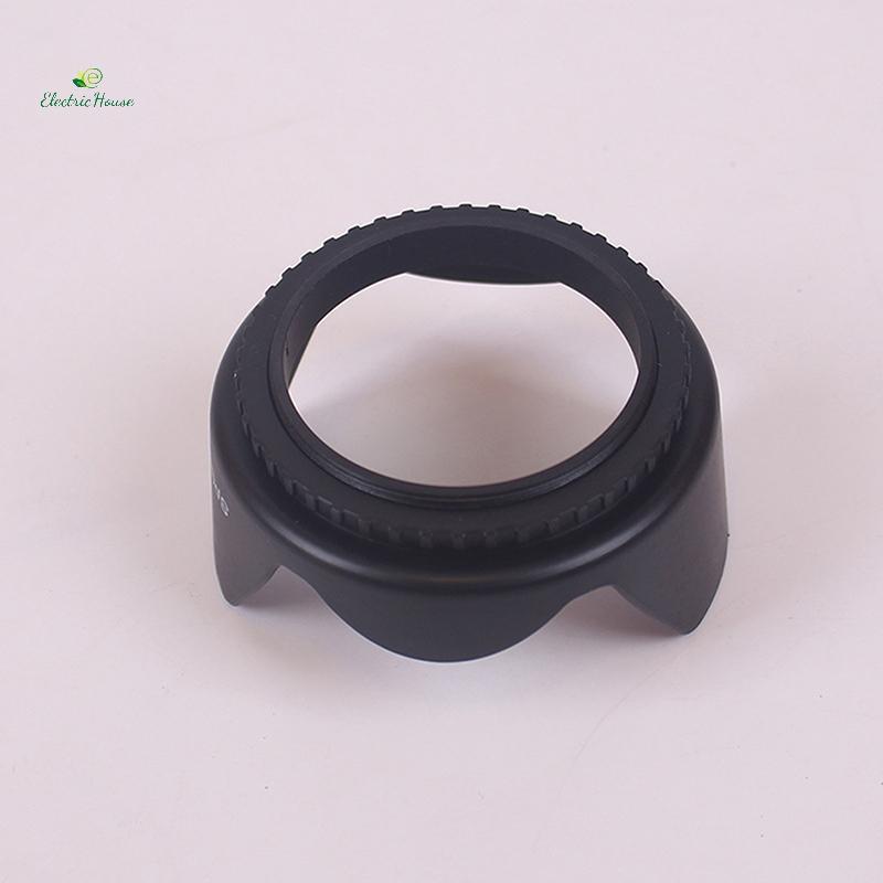 [Nhà Điện] 1 Cái Cho Nikon Sony DSLR SLR Camera Lente Protector Shade Camera Lens Hood 49 / 52 / 55 / 58 / 62 / 67 / 72 / 77 / 82mm mới