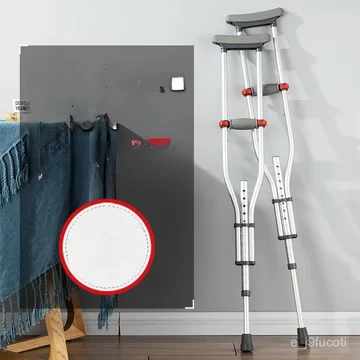 Gậy chống trượt nhẹ, gậy hai chức năng cho người khuyết tật, gậy y tế cho người già, gậy hỗ trợ đi bộ có thể điều chỉnh