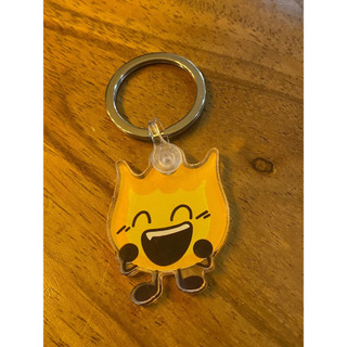 Firey bfdi Acrylic keychain - Bfdi - Battle for dream island - BFB - battle for BFB - Object show Cute