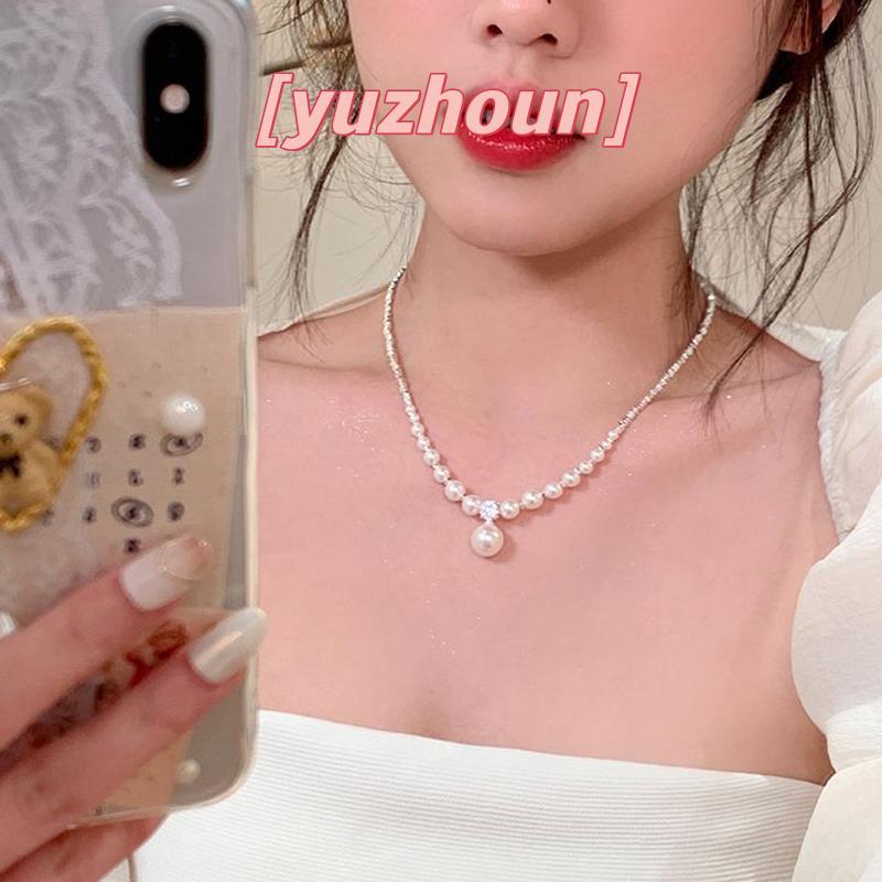 [Mỹ Phẩm Yuzhoun] Mặt Dây Chuyền Ngọc Trai Cao Cấp cho Nữ và Bé Gái - Đơn Giản, Sang Trọng, Perfect làm Quà Tặng