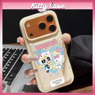Ốp lưng iPhone 11/12/13/XR/14/15/16/17/7/XR Pro Max Plus cấu trúc khí nang họa tiết hình ảnh mèo hoạt hình quanh viền