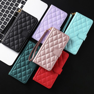 Bao Da Lật Cho Redmi Note 15 14 Pro Plus 13 Pro + 5G 15C 14C 13C Vỏ PU Sang Trọng Ví Từ Tính Có Khe Cắm Thẻ Giá Đỡ Vỏ TPU Mềm Ốp Lưng Vỏ Dây Đeo Tay Mới