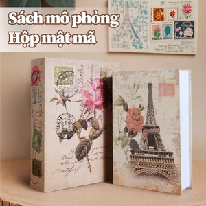 Tủ an toàn hình sách mini đa kích thước — hộp lưu trữ mật khẩu cao cấp, bảo quản đồ quý giá một cách an toàn