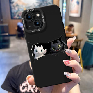Ốp điện thoại Toothless Light Fury cho iPhone 17 / 16 / 15 / 14 / 13 / MINI / 12 / 11 / Pro MAX / X / XS / XR / 7 / 8 / 6 Vỏ bảo vệ toàn diện bằng silicon lỏng chống sốc và chống rơi