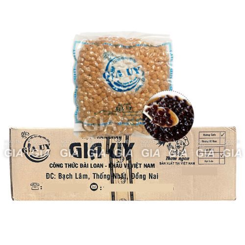 [THÙNG 10 BICH] Trân châu Gia Uy gói 2kg (nhiều loại)