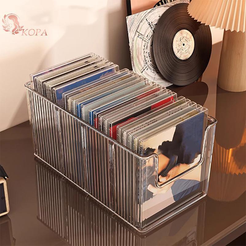 Giá đựng đĩa CD & Vinyl để bàn KOPA - Hộp đựng Album trưng bày băng từ tính VN