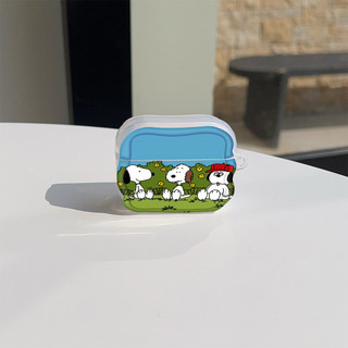Ốp Mềm Snoopy Dễ Thương Cho AirPods 2 3 4 S PRO PRO2 PRO3 Vỏ TPU Mềm NYEJ