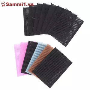 ZK 12 Miếng Dán Tóc Miếng Dán Tóc Kẹp Nổ Cố Định Liền Mạch Magic Dán Bài Viền VN