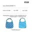 BornToChaos Original Arc Polka Dot Túi đeo vai Tích cực Phương pháp đa lưng Tote Dung tích lớn nách
